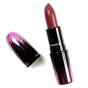 NWT MAC cosmetics love me lipstick shade name bated breath